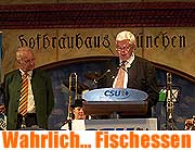 Wahrlich..... 41. Fischessen der Schwabinger CSU mit Ministerpräsident Stoiber am 03.03.2006 im Hofbräuhaus (Foto: Martin Schmitz)